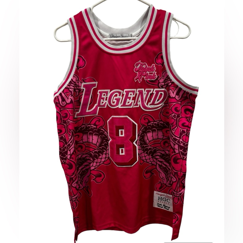 Kobe Bryant Mamba Legend snake think pink jersey. Size S. Gently used.